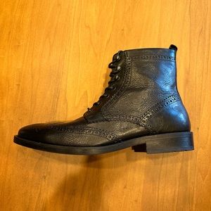 Testoni Basic brogue boots 9